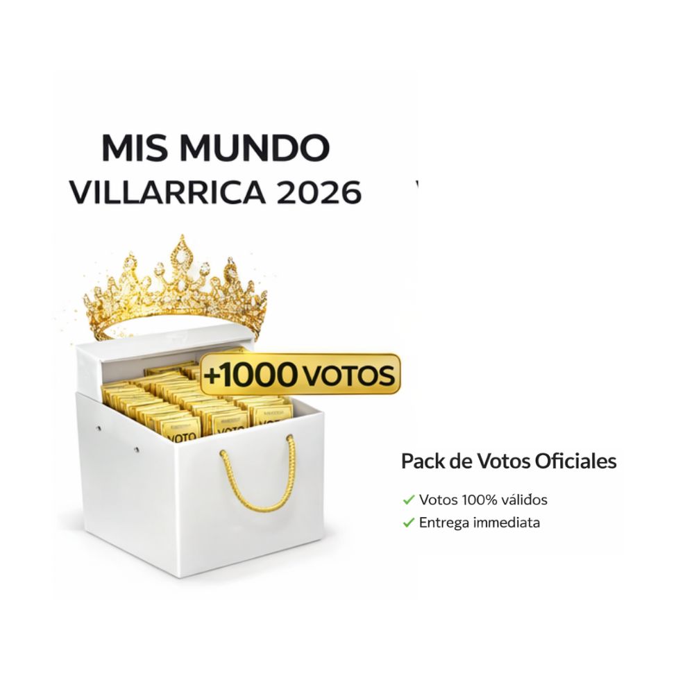 Pack Oficial de 1.000 votos para apoyar a tu candidata